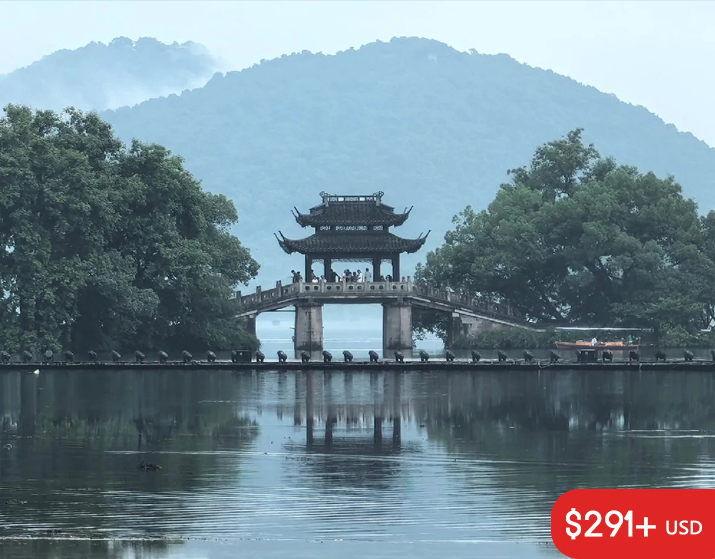 Relaxing Hangzhou Private Tour from Shanghai by Bullet Train